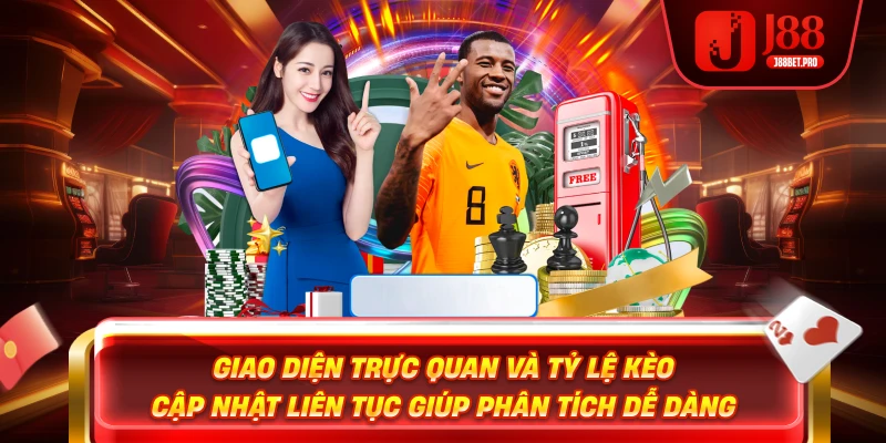 Giao diện j88 thể thao
