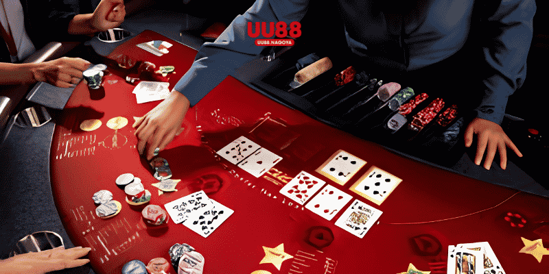 Tại Poker UU88 bạn sẽ được trải nghiệm như chơi với dealer ngoài sòng bạc